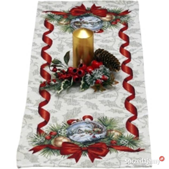 Obrus serweta bieżnik świąteczny Warszawa