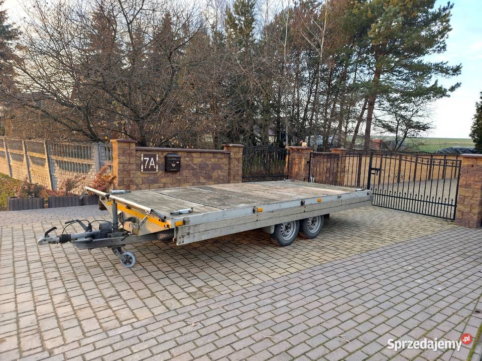 Przyczepa Dwuosiowa DMC 2000450x200Burty Burtowe i plandeki