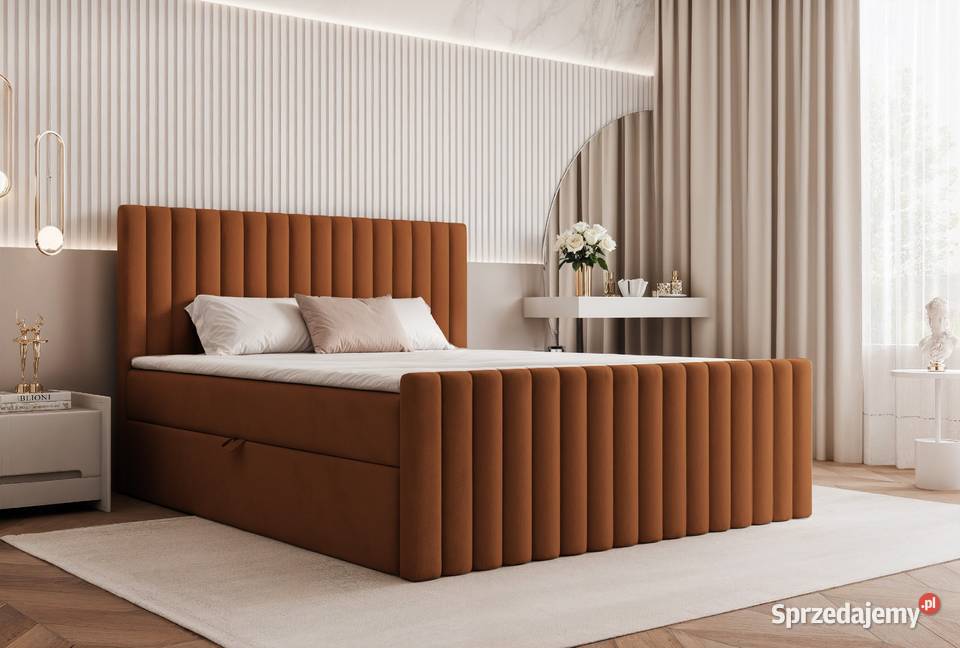 Łóżko kontynentalne Parma różne kolory i Tarchały Małe