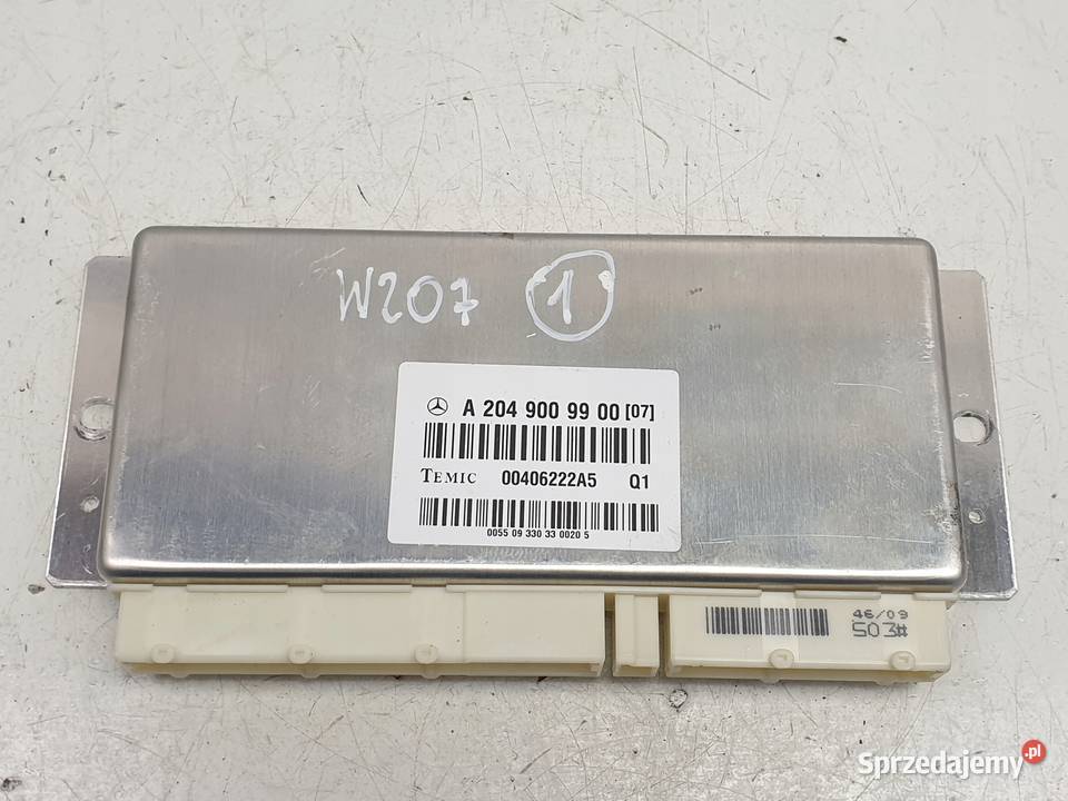 Mercedes W207 Coupe C207 STEROWNIK ZAWIESZENIA
