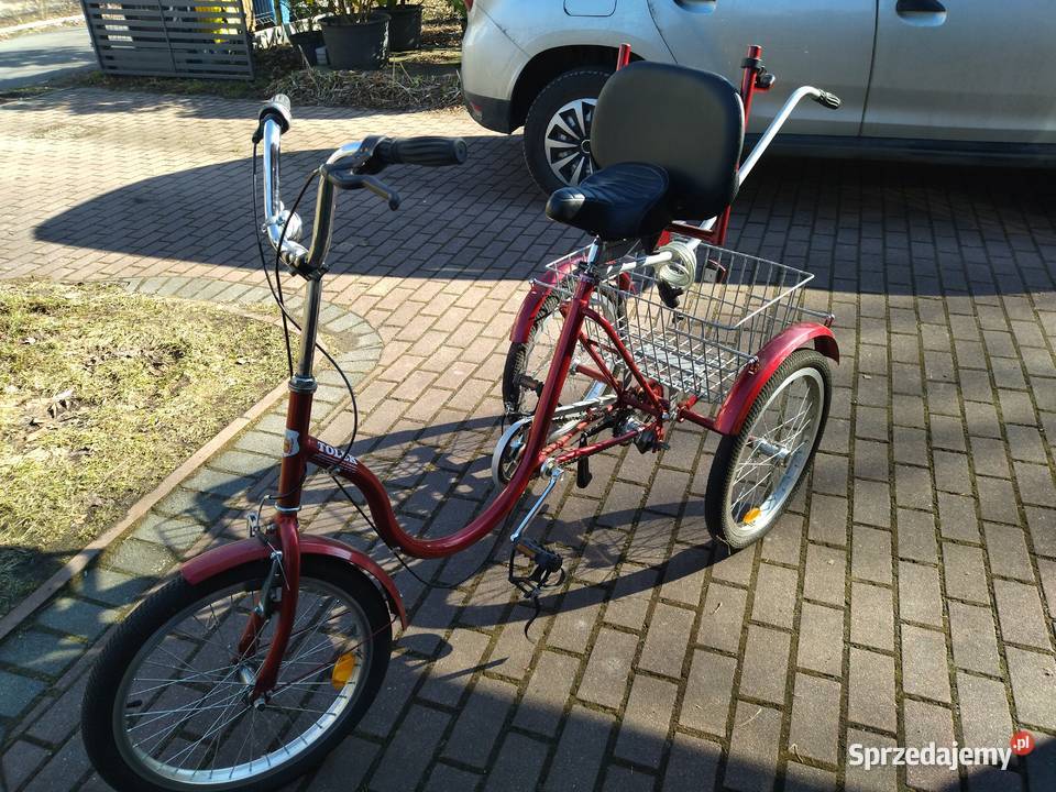 Rower trójkołowy rehabilitacyjny Tolek Pozostałe Wrocław