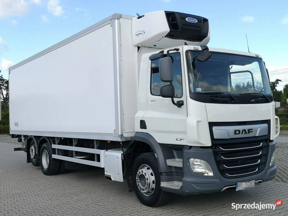 DAF CF 370 Chłodnia 3 Osiowa Winda Manual Niski 510000km Daleszyce