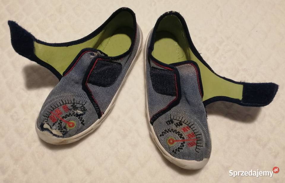 Kapcie dziecięce na rzep 32 buciki GoKids 205 Czeladź