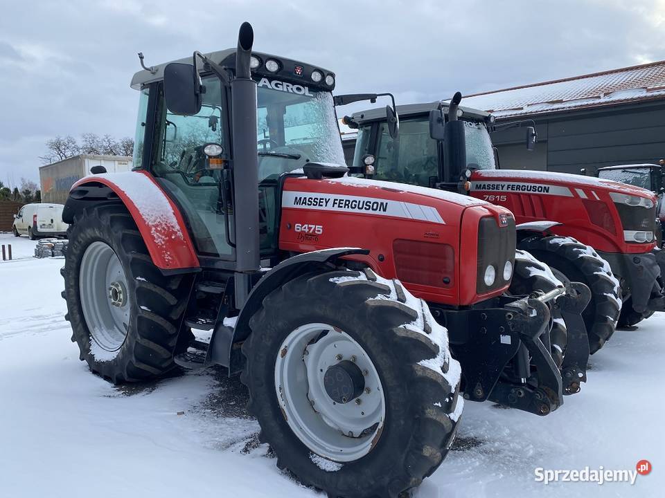 MASSEY FERGUSON 6475 DYNA6 TUZ MX 2005r Massey Ferguson Ciągniki łódzkie Biała