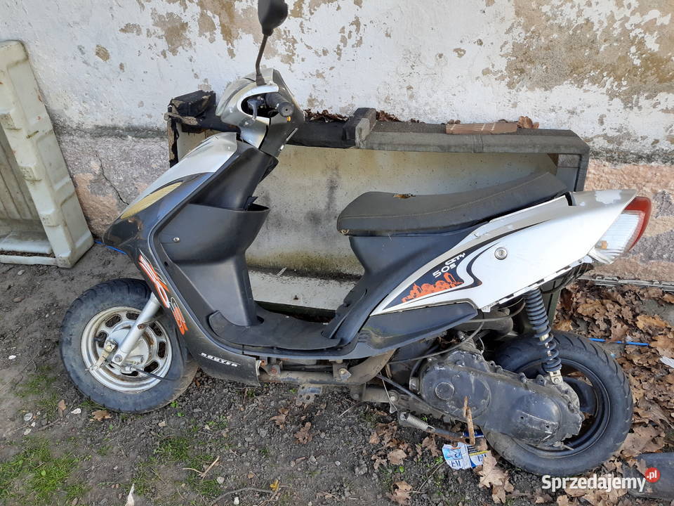 Sprzedam skuter uszkodzony 80cm3 Gryfino sprzedam