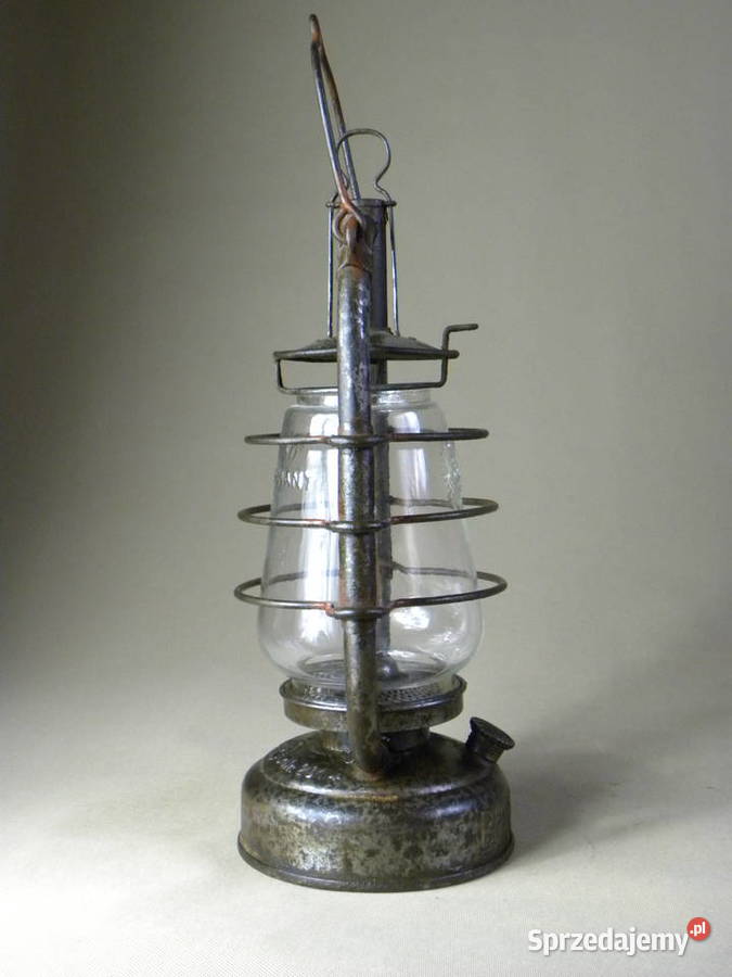 Stara niemiecka lampa naftowa Feuerhand 201 z dolnośląskie