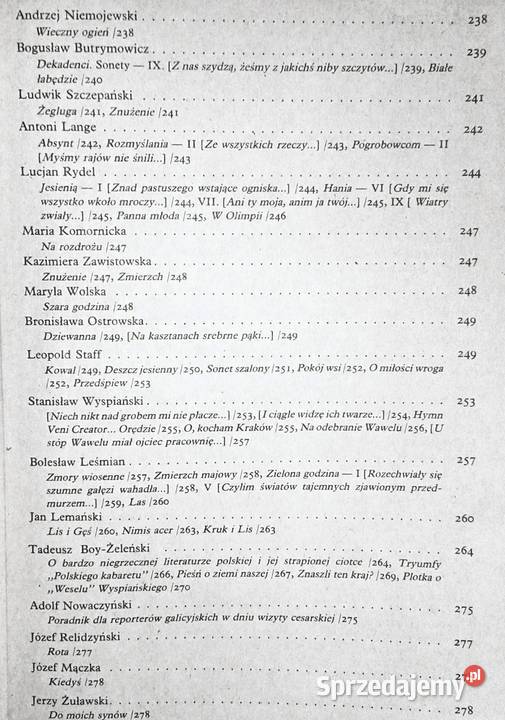 Młoda Polska Literatura kl 3 Tomasz Weiss