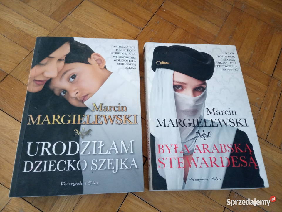 Dwie ksiazki Urodzilam dziecko szejka była Augustów
