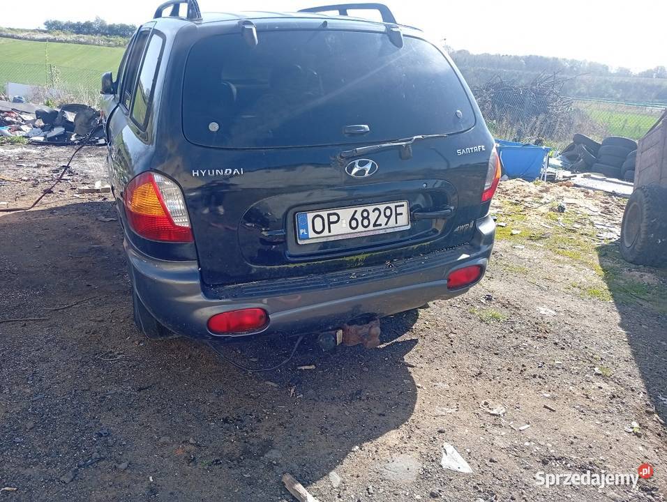 Hyundai Santa fe części uszkodzony Motoryzacja Nysa
