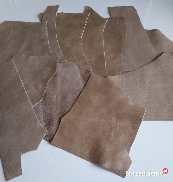 Skóra 335 g Licowa Włoska średnie i małe kawałki