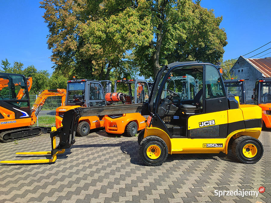 Wózek widłowy JCB TLT TELETRUK 35D teleskopowy małopolskie Kęty