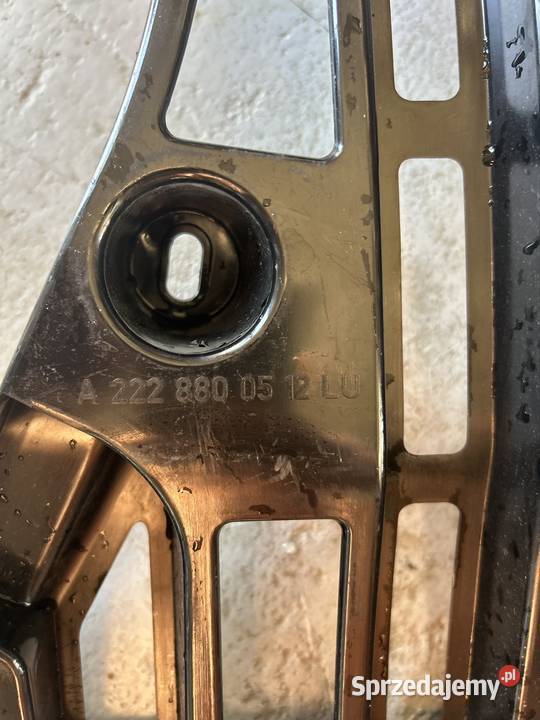 Ślizgi ślizg zderzak tył Mercedes S w222 Strzyżów sprzedam