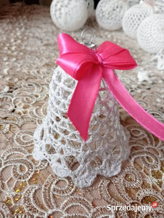 Ozdoby choinkowe ręcznie szydełkowane Gostynin sprzedam