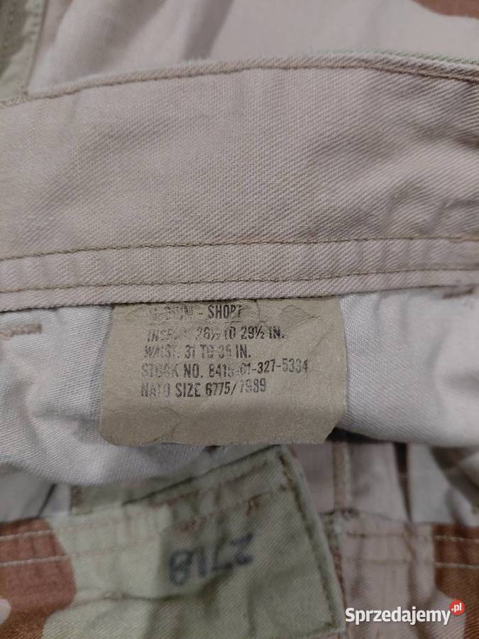 Spodnie DCU 3 color Medium Short NYCO Wrocław sprzedam
