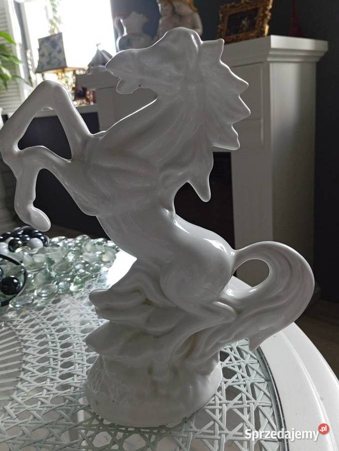 Porcelanowa figurka konia lubuskie Zielona Góra sprzedam