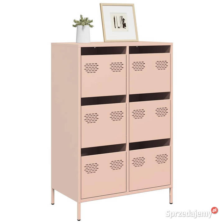 Szafka różowa 68x39x1015 stal WM851221 Warszawa