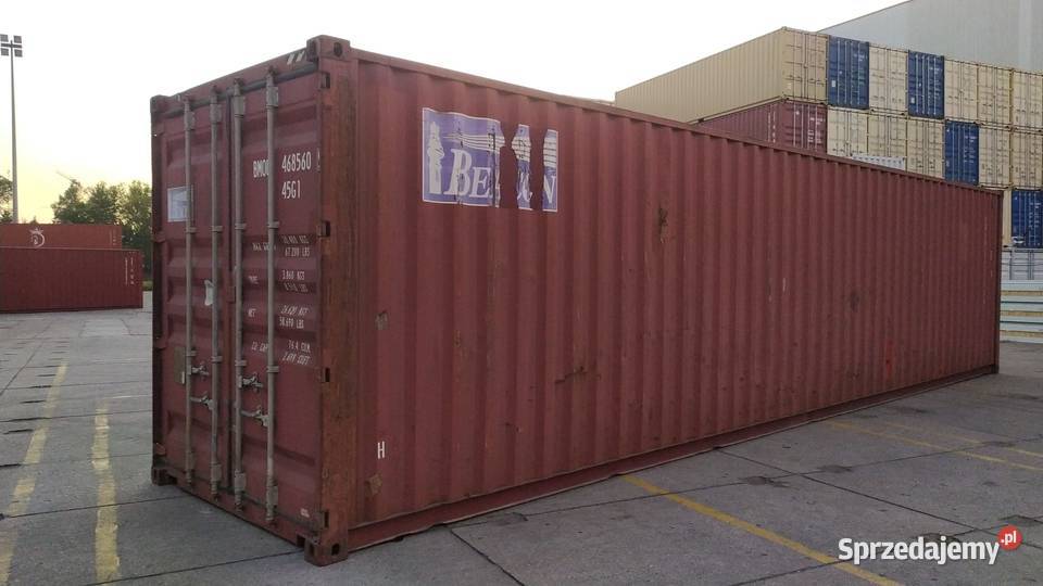 Kontener morski 12 metrowy 40 HC Magazynowanie Kazimierz Dolny