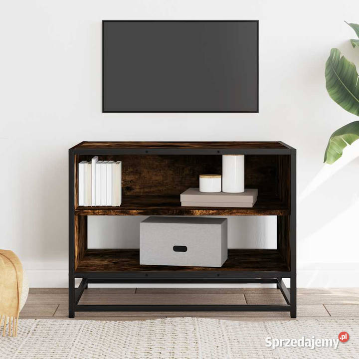 Szafka pod telewizor przydymiony dąb 61x40x46