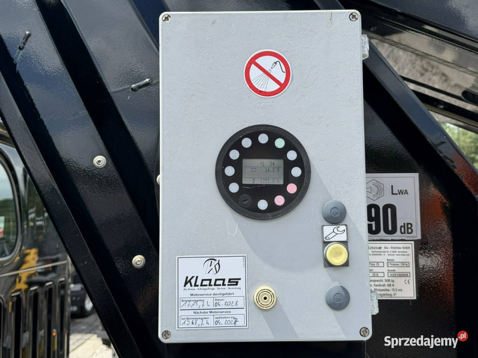 Nissan Cabstar Podnośnik Koszowy 25m KLAAS THEO elektryczne lusterka