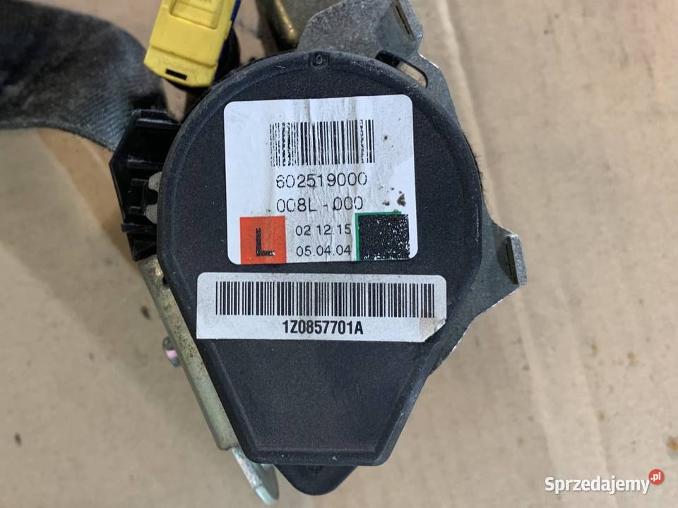 1Z0857701 pas bezpieczeństwa Skoda octavia 2 II zachodniopomorskie Szczecin
