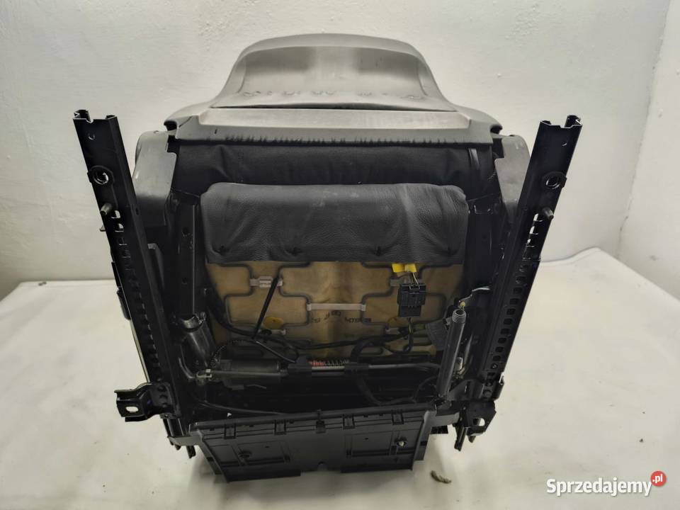 FOTEL LEWY PRZÓD SKÓRA GRZANY BMW E61