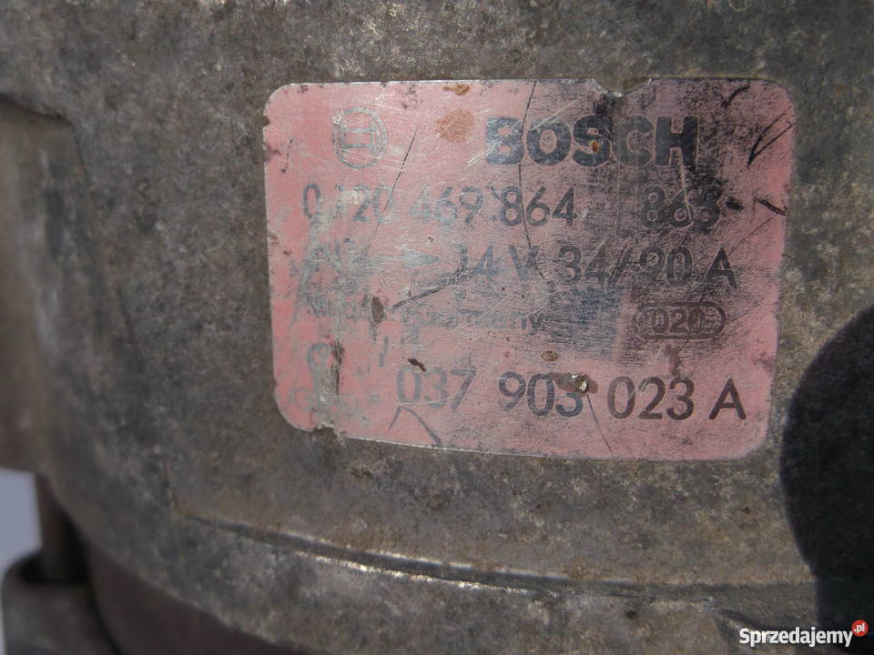 Alternator Volkswagen Golf Passat Corrado G60 osobowe lubelskie Sobieska Wola Pierwsza