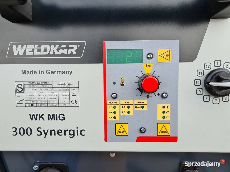 SPAWARKA MIG WELDKAR 300 Synergic 300A