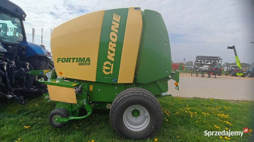 Prasa rolująca KRONE FORTIMA F1250 MC nieuszkodzony Sierpc