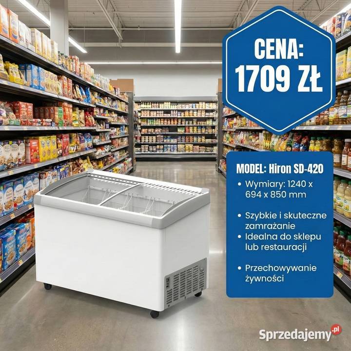 Zamrażarka Hiron SD420 Lodówki i zamrażarki Wrocław