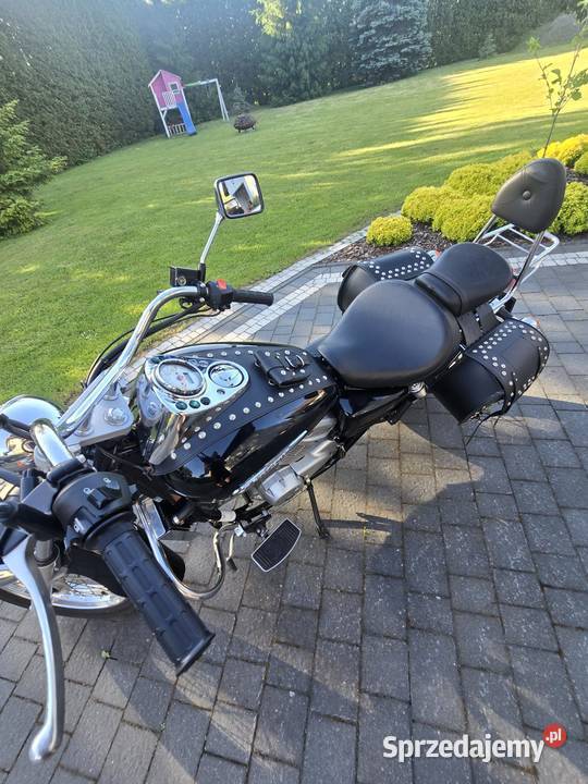 Motocykl Honda Shadow Chybie