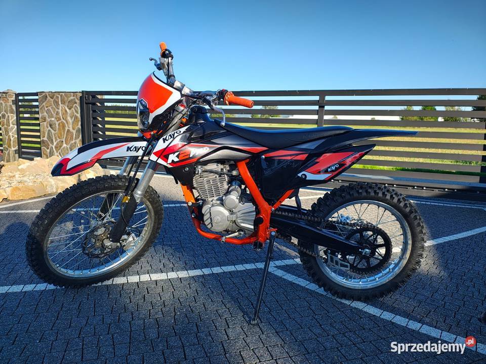 Kayo K2 PRO 2025r 250cc Mocny Stan FV23 enduro