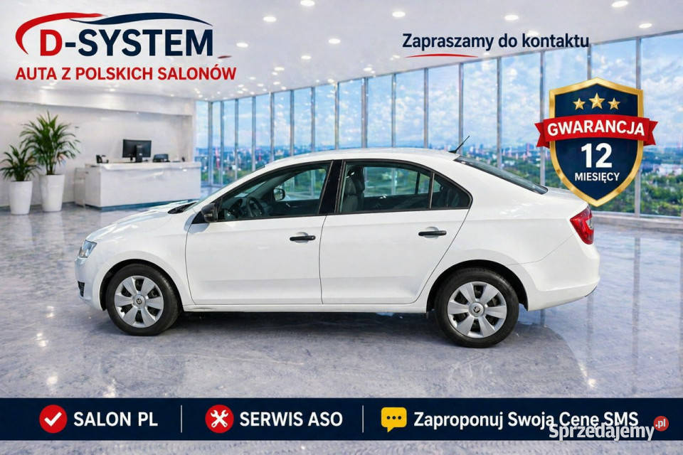 koda RAPID 2017 Salon Polska 1Właściciel SUPER czujnik zmierzchu
