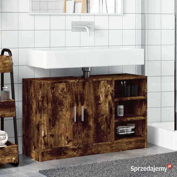 Szafka pod umywalkę przydymiony dąb 90x29x55 Warszawa
