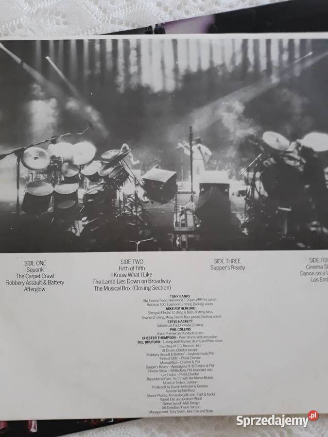 GENESIS SECOND OUT Live 1977 2 płyty Rzeszów sprzedam