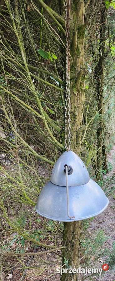 Aluminiowasygnowana lampaOryginał loft Barlinek