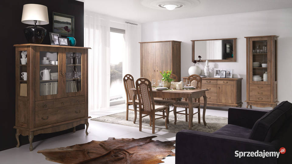 Witryna niska DIANA dwa kolory