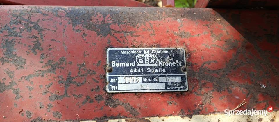 Sieczkarnia jednorzedowa do kukurydzy Krone mc 8 Ryki