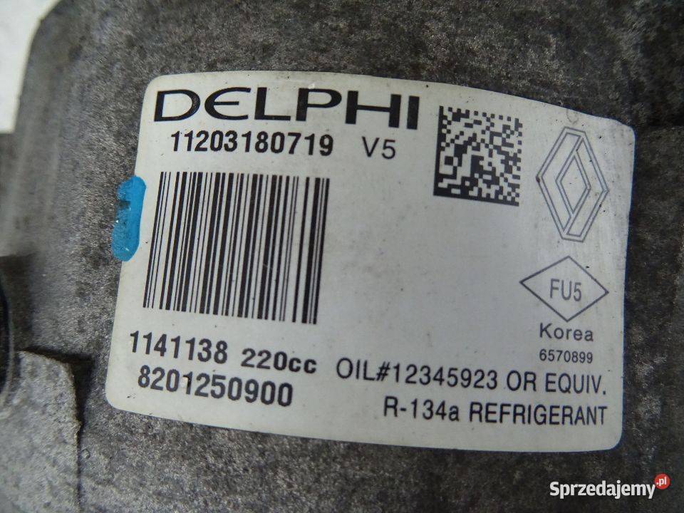 Sprężarka klimy 25 147 opel vivaro renault Kompresory klimatyzacji Parcice sprzedam
