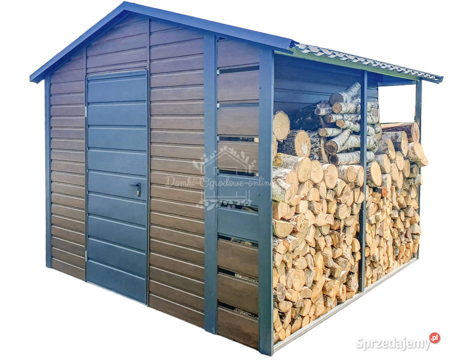 Schowek Domek Ogrodowy 25x3m Wiata 05m Drewutnia Szczecin