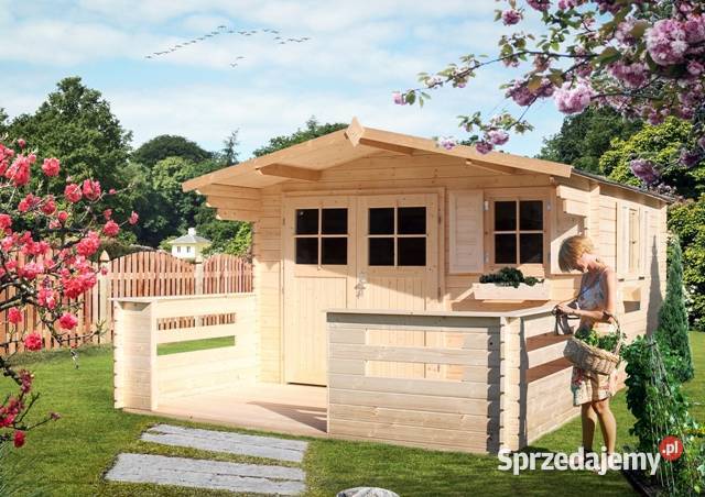 Solidny Domek Ogrodowy Drewniany Meg022 Chojnice