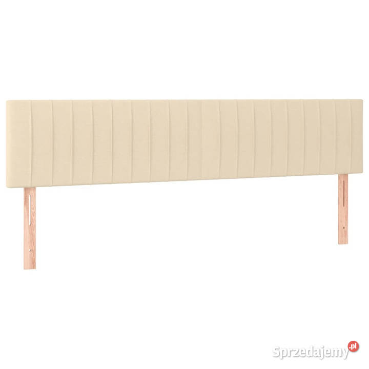 Zagłówek do łóżka z LED kremowy 180x5x7888 mazowieckie Warszawa