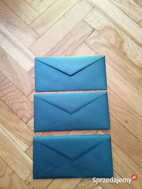 Koperty granatowe z brokatem Gdańsk sprzedam