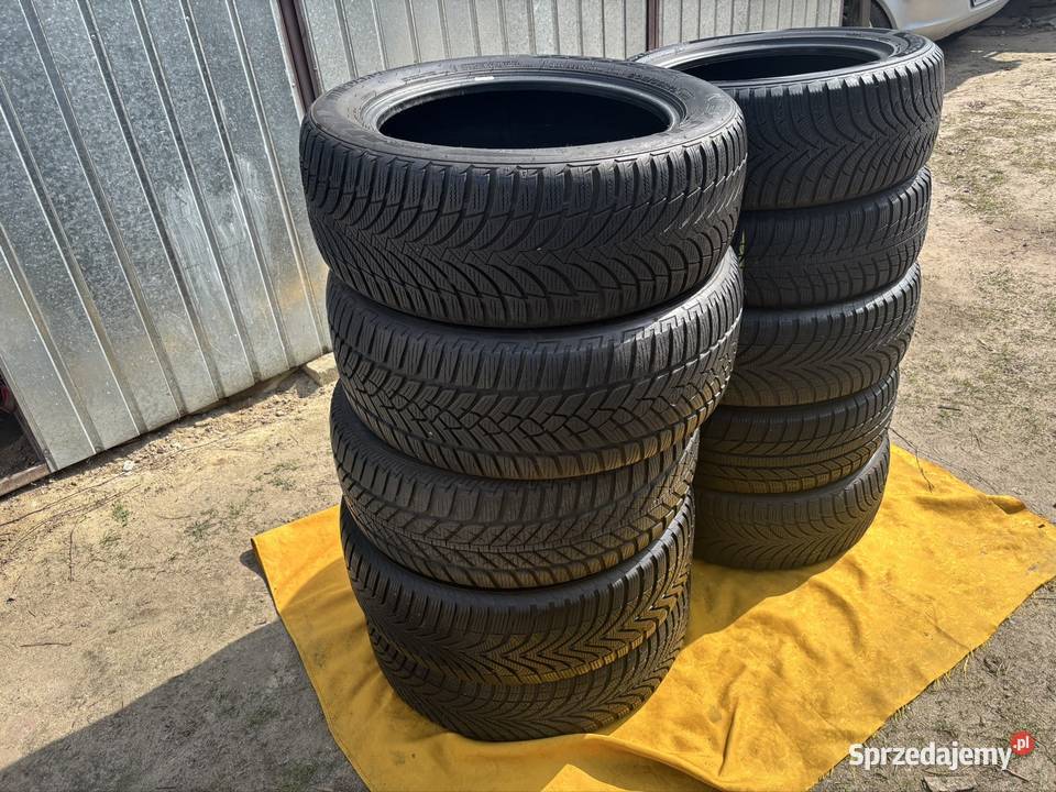 10x opony zimowe R16 używane stan