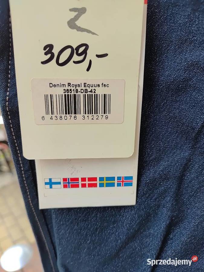 BRYCZESY DENIM ROYAL EQUUS fsc 42 Kazanów sprzedam