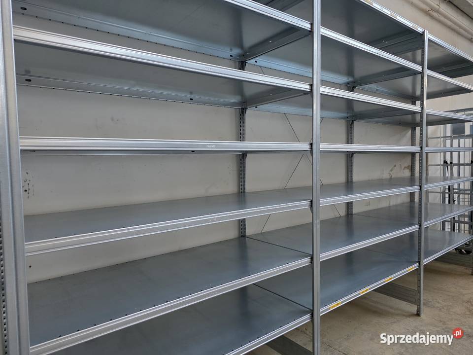 Regał Metalowy 62x220x40021p Magazynowy Ocynk