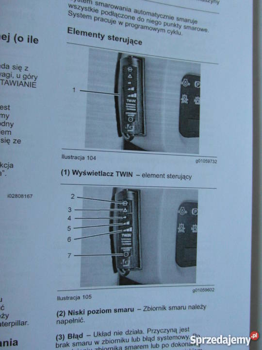 dtr instrukcja obsługi ładowarka caterpillar Szczecin