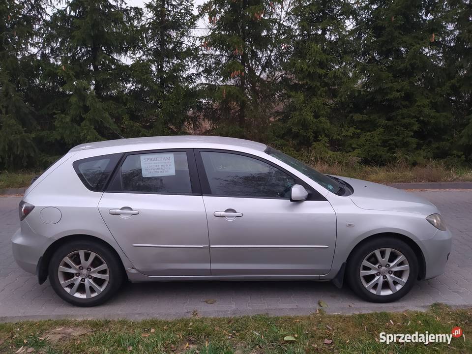 Mazda 3 BK 16 diesel 109 rocznik 2007 oszczędne Rok produkcji 2007 Warszawa