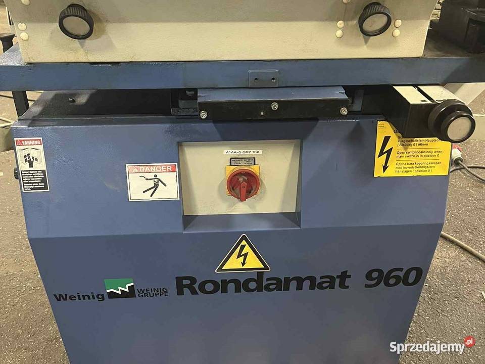 WEINIG RONDAMAT 960 szlifierkaostrzalka do małopolskie Nowy Targ sprzedam