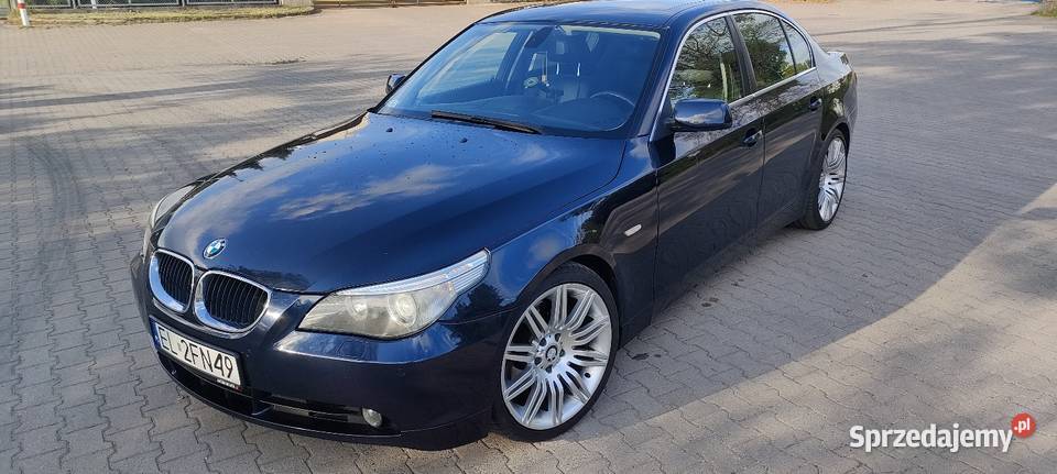 BMW E60 530i M54 Automat Bogate Wyposażenie Łódź