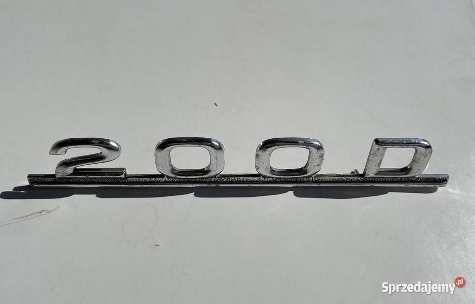 Mercedes Benz logotyp klapy tył 200D Poznań